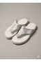 Noble 2010 Zenne White Leather Slippers - 3