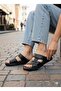 Noble 2009 Zenne Black Leather Slippers - 2