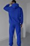 La Design Printed Unisex Men/Women Hooded Oversize Bottom/Top Tracksuit Set - 2