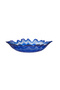 Glass Oval Bowl 40 cm - Decorative Bowl - Cobalt Blue - Alabaster - 2