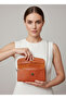 Women's Bag Wallet Hand-Stitched Leather with Internal Card Holder Matte Surface Cover Chain Strap Tile - 3