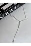 Vip Star Waterway Y Silver Color Necklace - 3