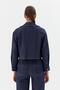 Slim Front Pocket Jacket Indigo - 4