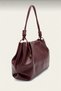 Ruched Detail Faux Leather Chen Medium Size Hand and Shoulder Bag Strap Knot Detail Size 35X20 cm - 3