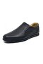100% Leather Orthopedic Men's Summer Comfortable Large Size Shoes 45-51