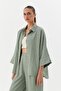 Oversized Shirt Set Mint - 4