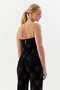 Spliced Stone Bustier Black - 3