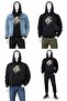 Sweat Embroidered Fan Series - Lion - Black - 2