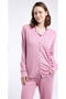 Women'S, Shirt Collar, Exclusive, Modal, (with Sleep Socks as a Gift) Pajama Set - 2