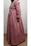 Pink and Grey Floral Prayer Dress - 8