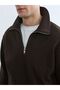 Lcw Vision Mock Neck Men's Thick Sweatshirt - 3