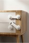 1 Piece Snap-On Baby Child Cabinet Lock |   Multi-Purpose Lock Latch Cabinet Lock Drawer Lock - 3