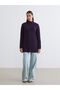 Lcw Modest Purple Half Turtleneck Women's Knitwear Tunic - 2