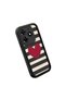 Tecno Spark 10 Pro 4g Compatible Black Silicone Heart Pattern Lens Protection Shock Absorbing Flexible Case - 3