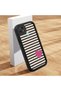 Realme C21 Compatible Black Silicone Heart Pattern Lens Protection Shock Absorbing Flexible Case - 2