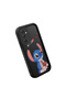 Samsung Galaxy A34 Compatible Black Silicone Stitch Pattern Lens Protection Shock Absorbing Flexible Case - 3