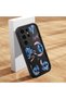 Samsung Galaxy S23 Ultra Compatible Black Silicone Stitch Pattern Lens Protection Shock Absorbing Flexible Case - 2