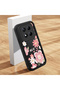 Redmi Note 14 Pro Plus+ 5g Compatible Black Silicone Lens Protection Shock Absorbing Flexible Case Floral Butterfly - 3