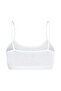 Özkan 42324 3-Pack Girls' 95% Cotton Single Jersey Flexible Comfortable Non-Padded Thin Strap Training Bra - 3