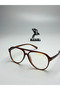Damla Model Blue Light Protection 52 Ekartman Protects and Soothes Your Eyes, Graduated Glass Can Be Installed - 4