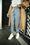 Snow Mom Washing New Generation Comfortable High Waist Cool Women's Jean Pants - 3