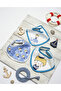 3-Piece Sailor-Themed Baby Bib - Figured Absorbent Teething Bib Set