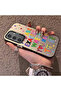 Samsung Galaxy S24 Compatible Matte Glossy Surface Impact Protection Colorful Silver Case Graffiti - 3