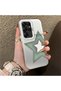 Samsung Galaxy S25 Ultra Compatible Star Pattern Matte Glossy Surface Impact Protection Colorful Silver Case - 4