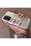 Xiaomi Poco C65 Compatible Matte Glossy Surface Impact Protection Colorful Silver Case Graffiti - 3