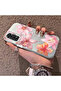 Xiaomi Redmi Note 11S Compatible Floral Pattern Matte Glossy Surface Impact Protection Colorful Silver Case - 4