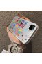 Realme C21Y/C25Y Compatible Matte Glossy Surface Impact Protection Colorful Silver Case Graffiti - 4