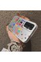 Samsung Galaxy S23 Fe Compatible Matte Glossy Surface Impact Protection Colorful Silver Case Graffiti - 4
