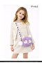 Lila Shk283 Faux Leather, Zippered, Single Compartment Girl's Bag - 7