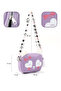 Lila Shk283 Faux Leather, Zippered, Single Compartment Girl's Bag - 4