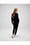 Ef568-Bk Women's Jogger Sweatpants - Black - 3