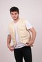 All colors summer men's fabric hunting vest with multiple pockets - 6