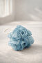 Bath Loofah Soft Textured Foam Enhancer Blue Color Shn-1415