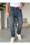 Boyfriend Jeans Dark Navy Blue