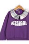 Girl's Plaid Patterned Shorts with Skirt, Collared Sweatshirt, Ages 6-7-8-9-10, 2-Piece Top and Bottom Set - 5
