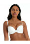 Padded Lace Trim Bra