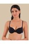 Black T-Shirt Pushup Bra