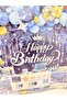 100 Piece Birthday Balloon Concept - Happy Birthday Set Eng-B1091 - 4