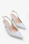 Elio Women's Heeled Shoes - White - 2