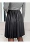 Women's High Waist Elastic Waist Mini Skirt (Tennis and College Skirt) - 5