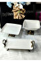 Tuscany Off-White (Cream) 6 Piece Presentation Set with Porcelain Legs - 3
