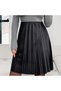 Women's High Waist Elastic Waist Mini Skirt (Tennis and College Skirt) - 4