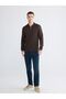 Lcwaikiki Classic Polo Neck Striped Men's Sweatshirt - 2