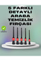 5-Piece Car Cleaning Brush Set - Multi-Purpose Brushes for Detailed Cleaning
