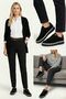 GRACIA Women's Genuine Suede & Leather Casual Sneakers Comfortable Cozy Chic Modern - 4