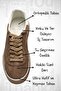 GRACIA Women's Genuine Suede & Leather Casual Sneakers Comfortable Cozy Chic Modern - 3
